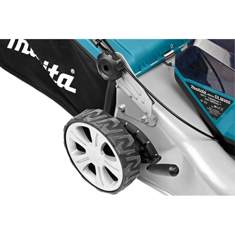 Makita 2x18v Grasmaaier 46cm DLM460PT2 Met Accu En Lader 4 Makita 2x18v Grasmaaier 46cm DLM460PT2 Met Accu En Lader - Afbeelding 4