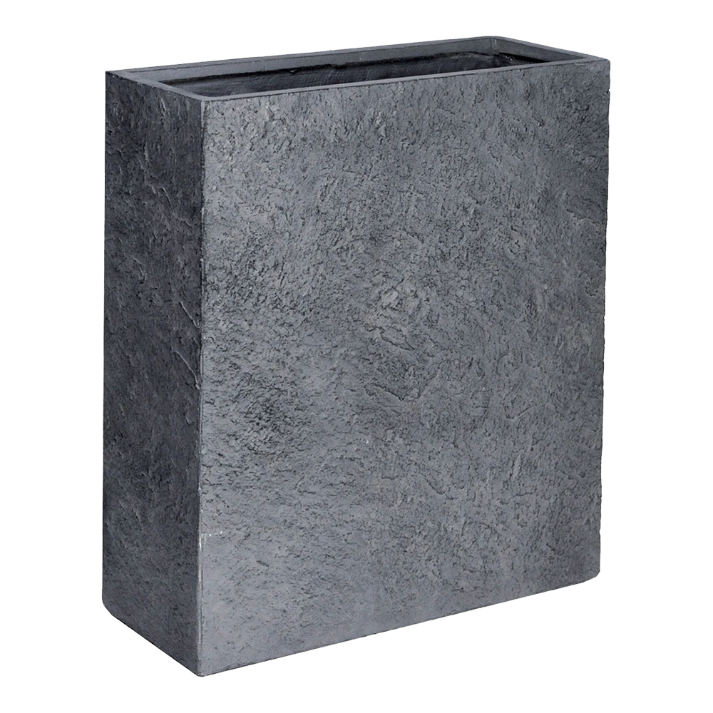 Plantenbak Arizone Terras - L80 X B30 X H92cm - Donkergrijs 2 Plantenbak Arizone Terras - L80 X B30 X H92cm - Donkergrijs - Afbeelding 2