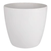 Bloempot Elho Brussels Rond 40cm - Met Wielen - Wit