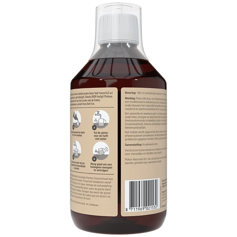 Pokon Bio Plantkuur Bodemaaltjes Gevoelige Planten Concentraat 500ml 3 Pokon Bio Plantkuur Bodemaaltjes Gevoelige Planten Concentraat 500ml - Afbeelding 3